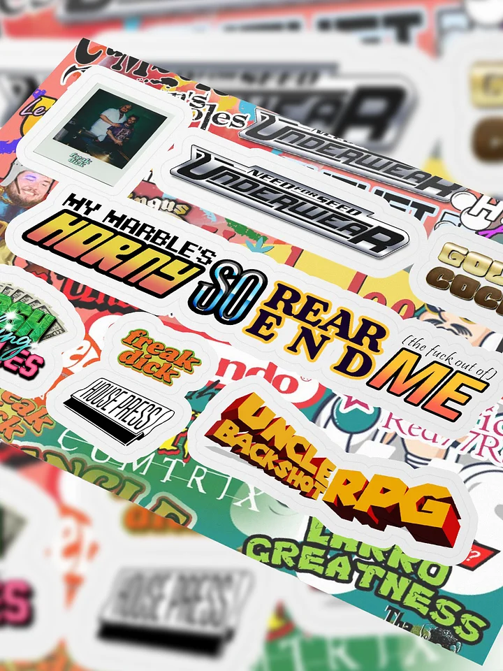 Marble Champion Sticker Sheet product image (1)