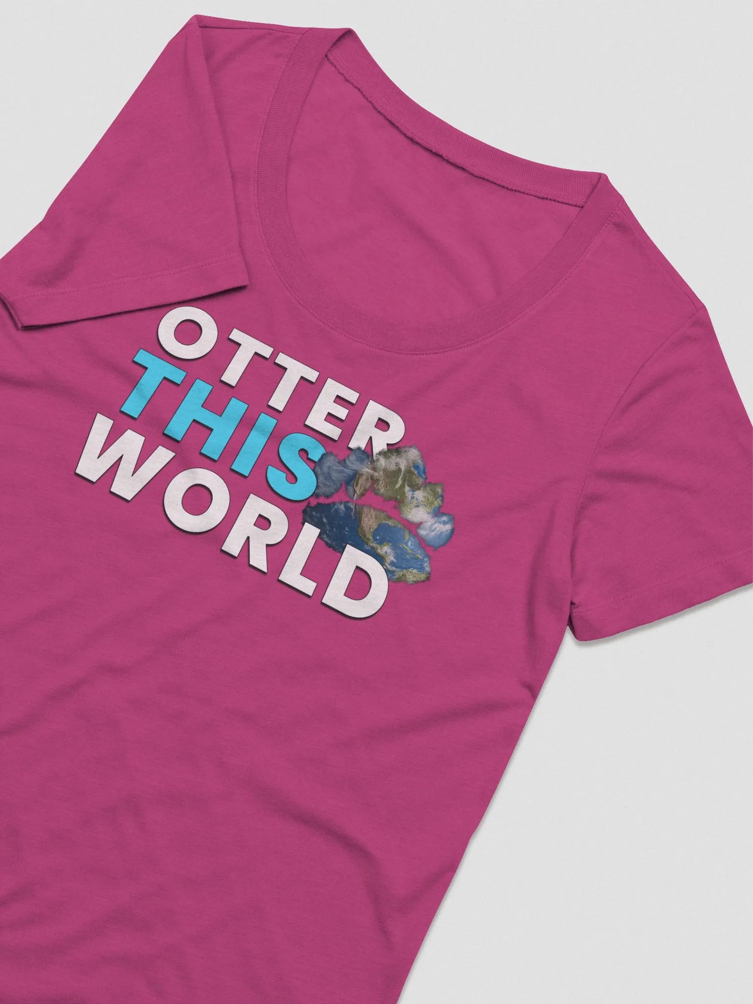Otter This World Women's Tri-Blend Tee product image (7)