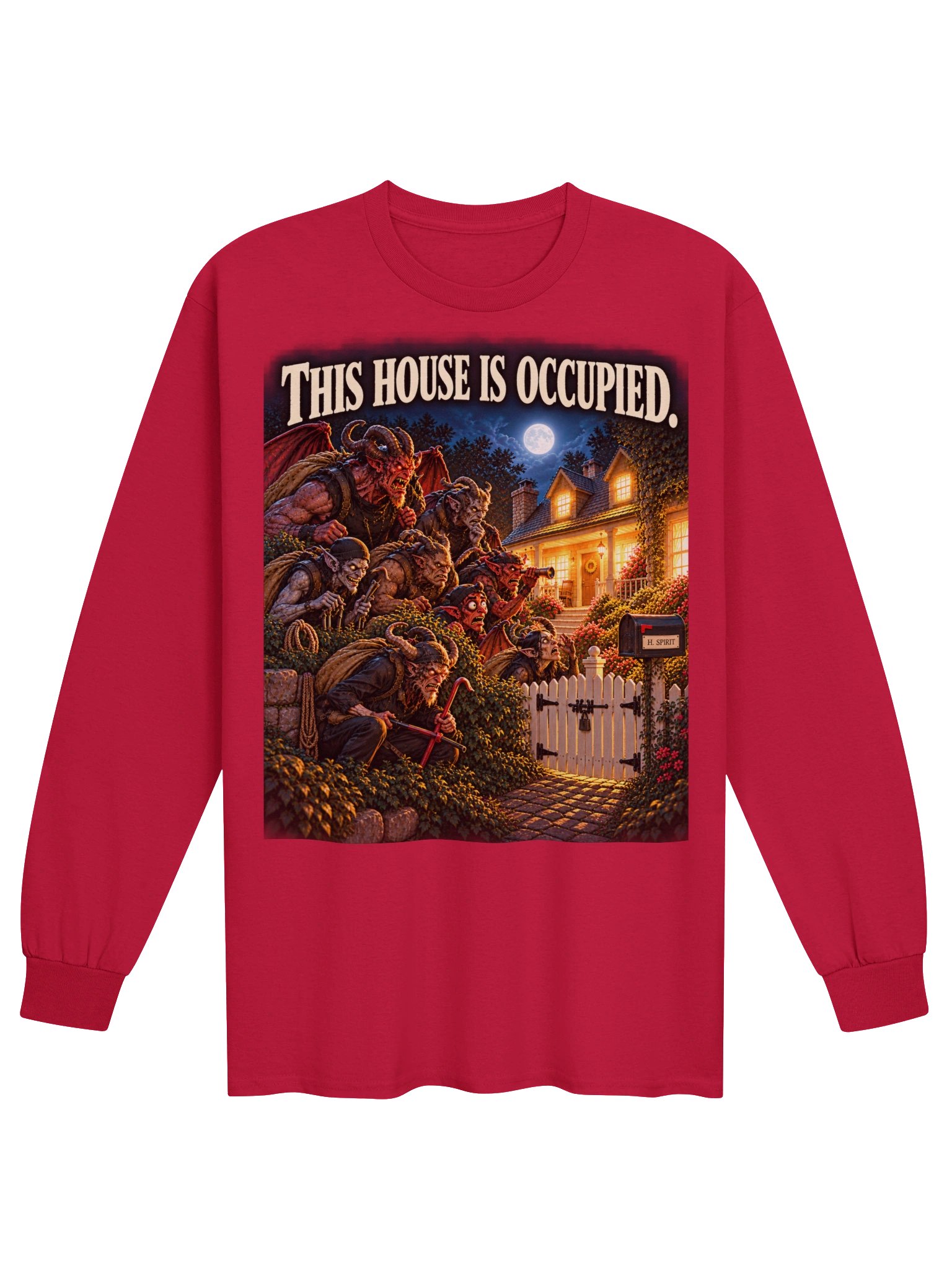 Full House Long-sleeve T-shirt product image (25)