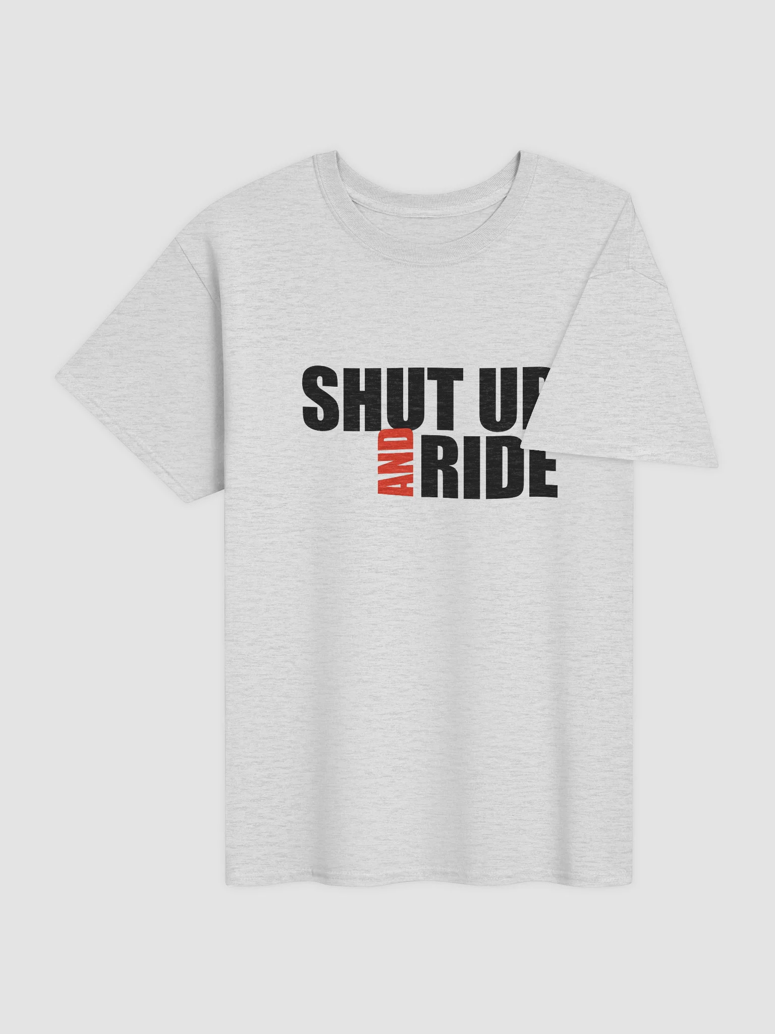 Shut Up and Ride Tee - Any Brand (Light) product image (4)