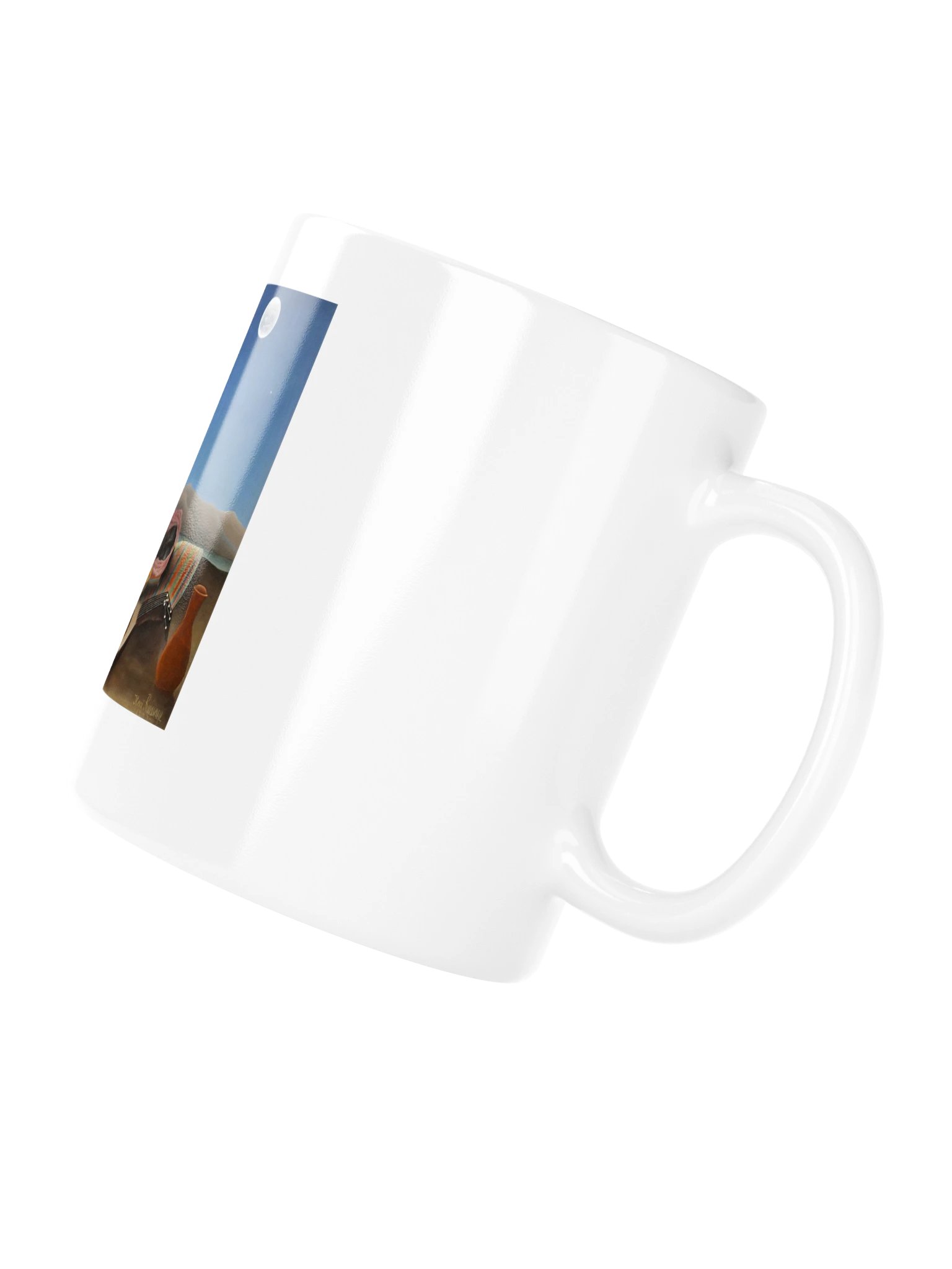 The Sleeping Gypsy — White Mug product image (4)