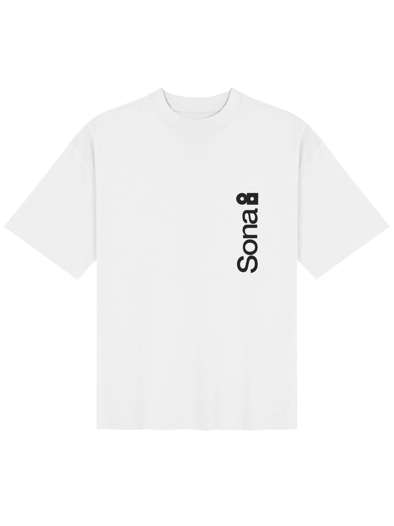 Sona8 oversized tee, light product image (1)