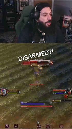 DISARMED and DOOMED! Hardcore WoW #streamer #twitch #funny #gaming #worldofwarcraft #hardcore