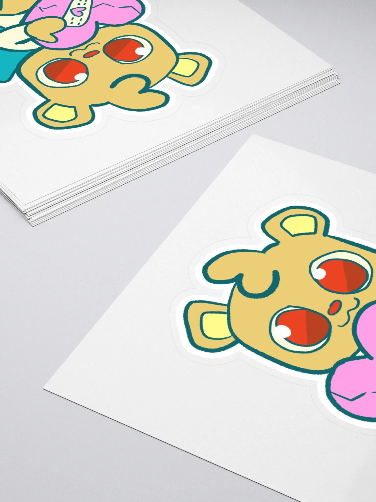 Bearic Heart Sticker product image (4)