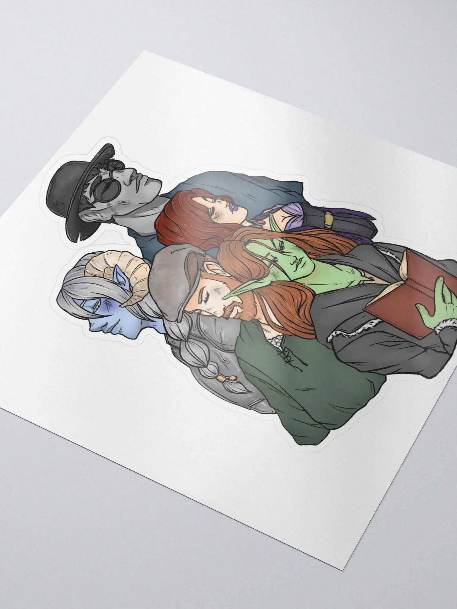The Long Rest | Sticker product image (3)