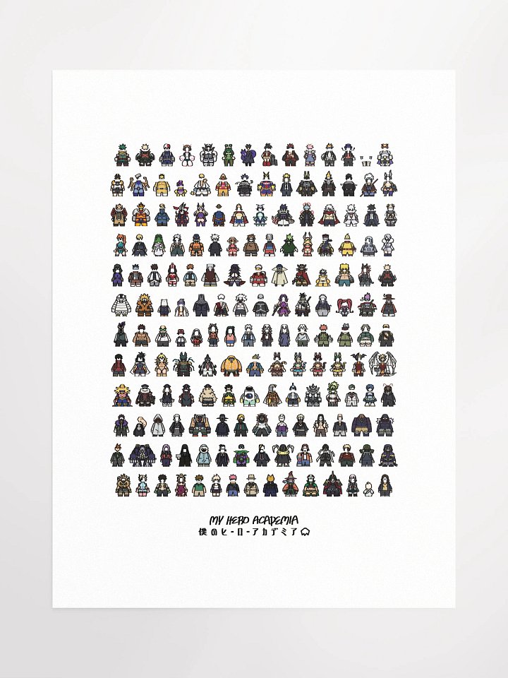 My Hero Academia Poster Digital Download product image (1)