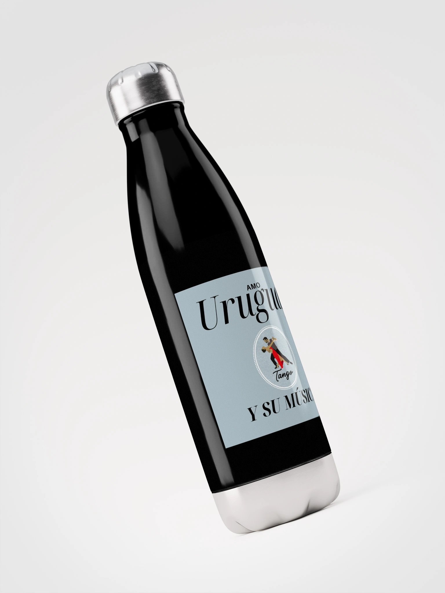 URUGUAY MUSIC TANGO Stainless Steel Water Bottle product image (3)