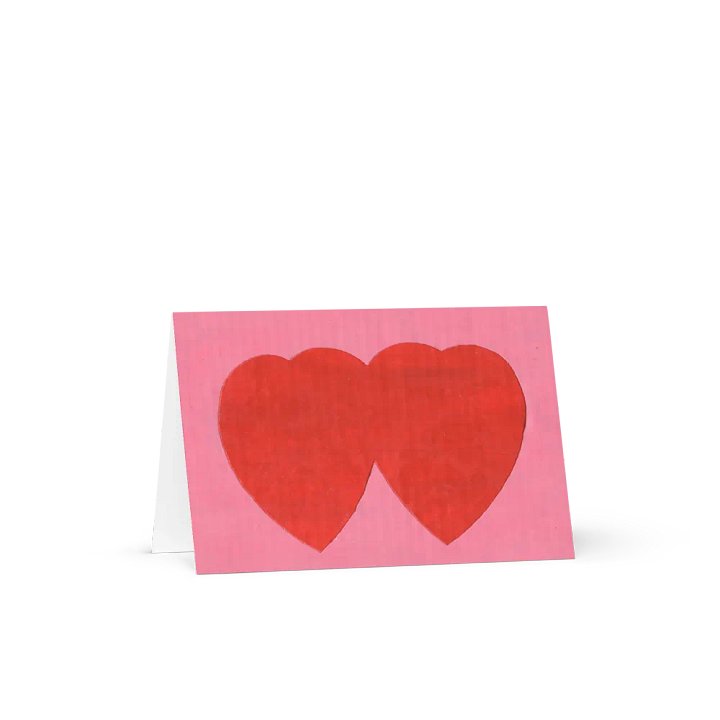 Cardboard Hearts Valentine Card product image (2)