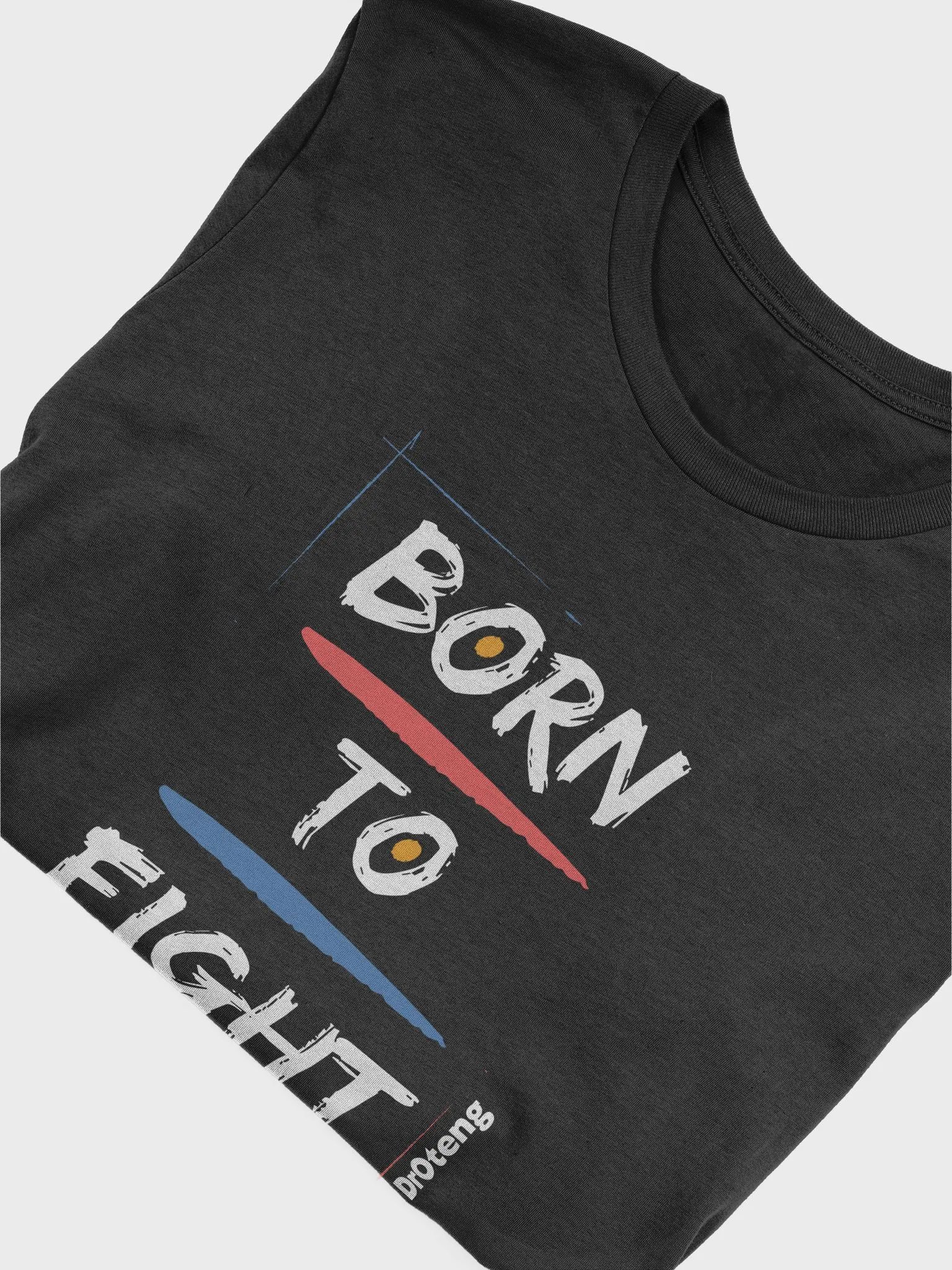 Born to fight Shirt - Black product image (4)