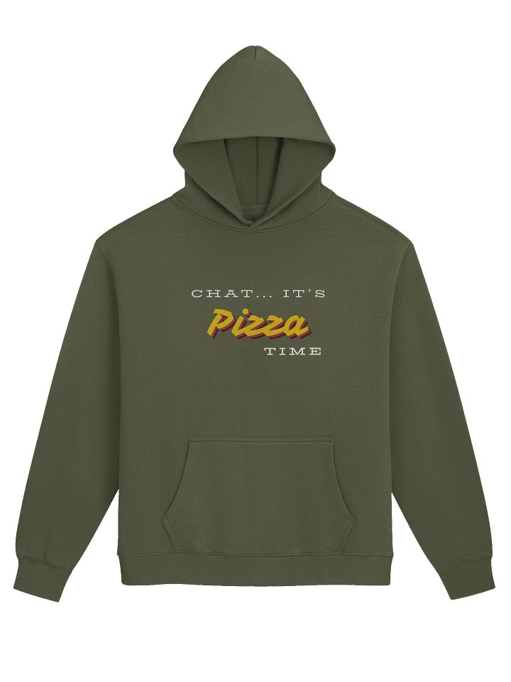 Pizza Time Retro Hoodie product image (1)