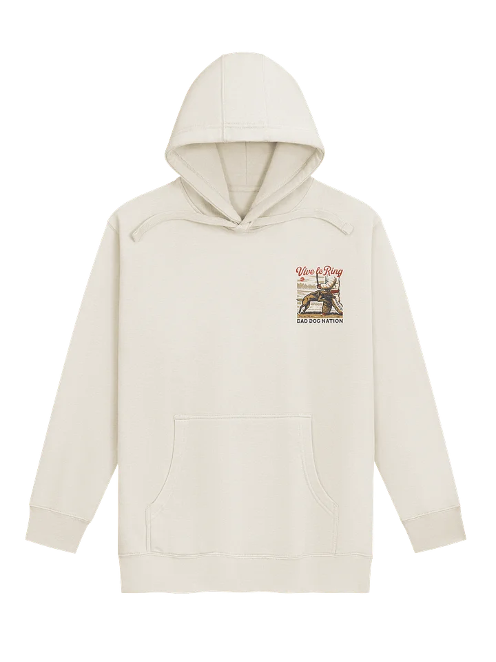 Vive le Ring Vintage - French Ring - Premium Adult Unisex Hoodie product image (2)