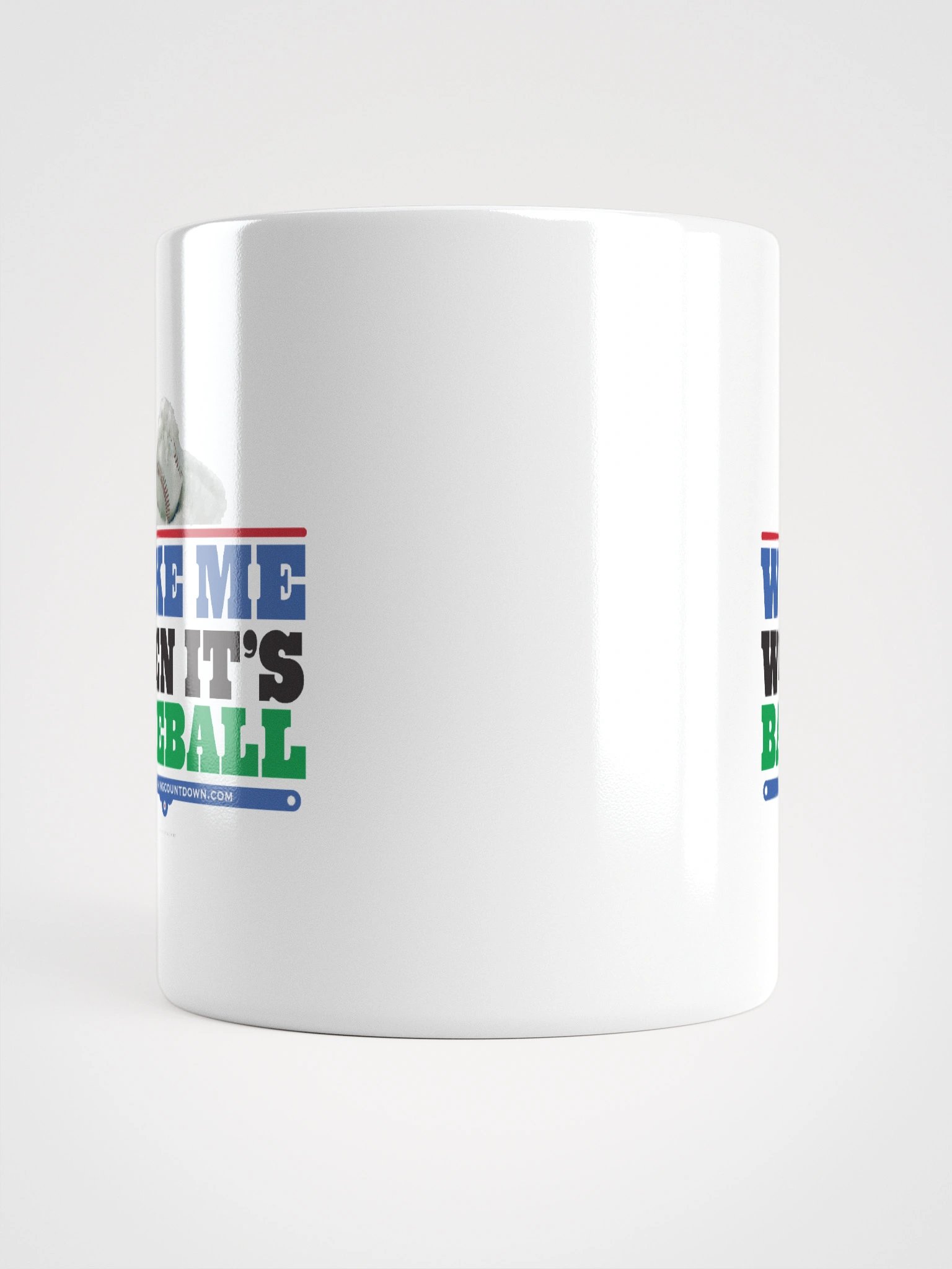 Wake Me When It's Baseball Mug product image (6)