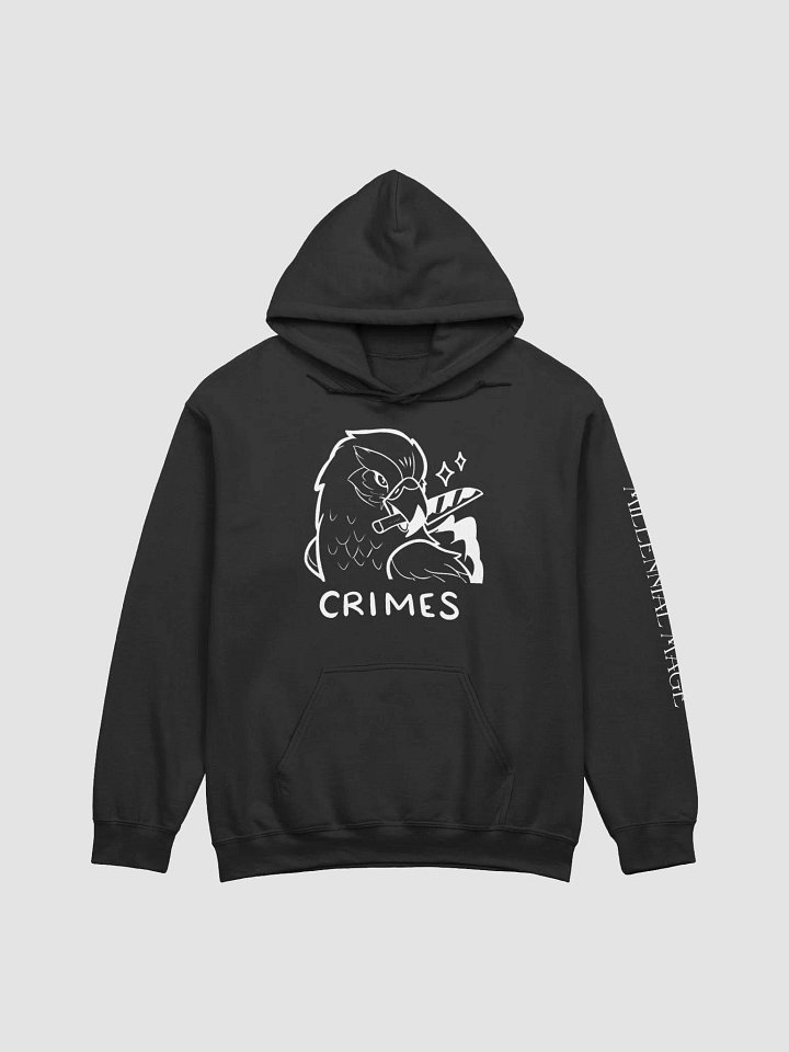 Terry Crimes Hoodie-White Design product image (1)