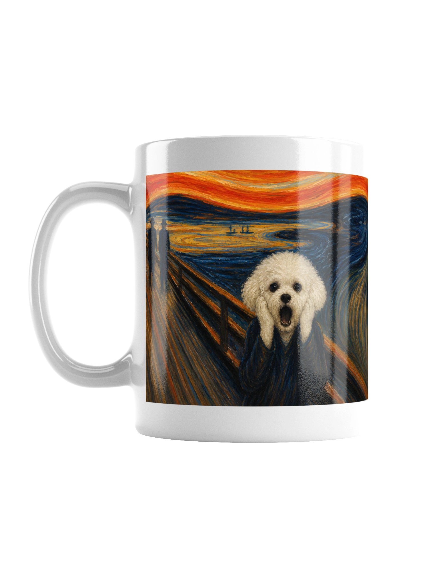 Bichon The Scream Mug product image (1)
