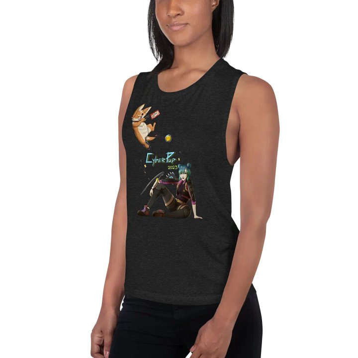 CYBERPUP//MANAGER | FEMME FIT TANK product image (1)