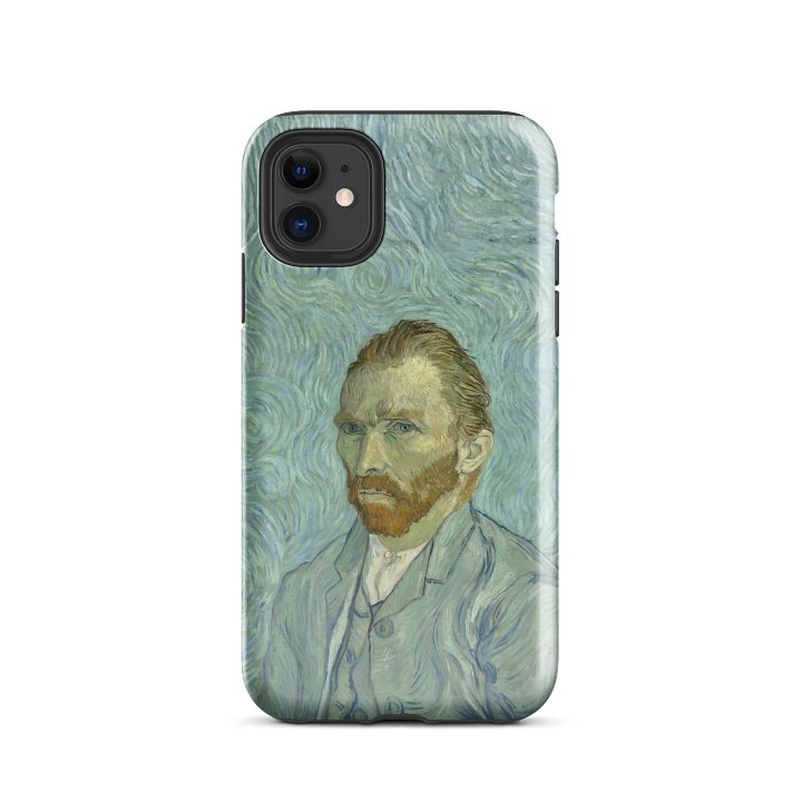 Van Gogh – Self-Portrait (1889) iPhone® Tough Case product image (2)