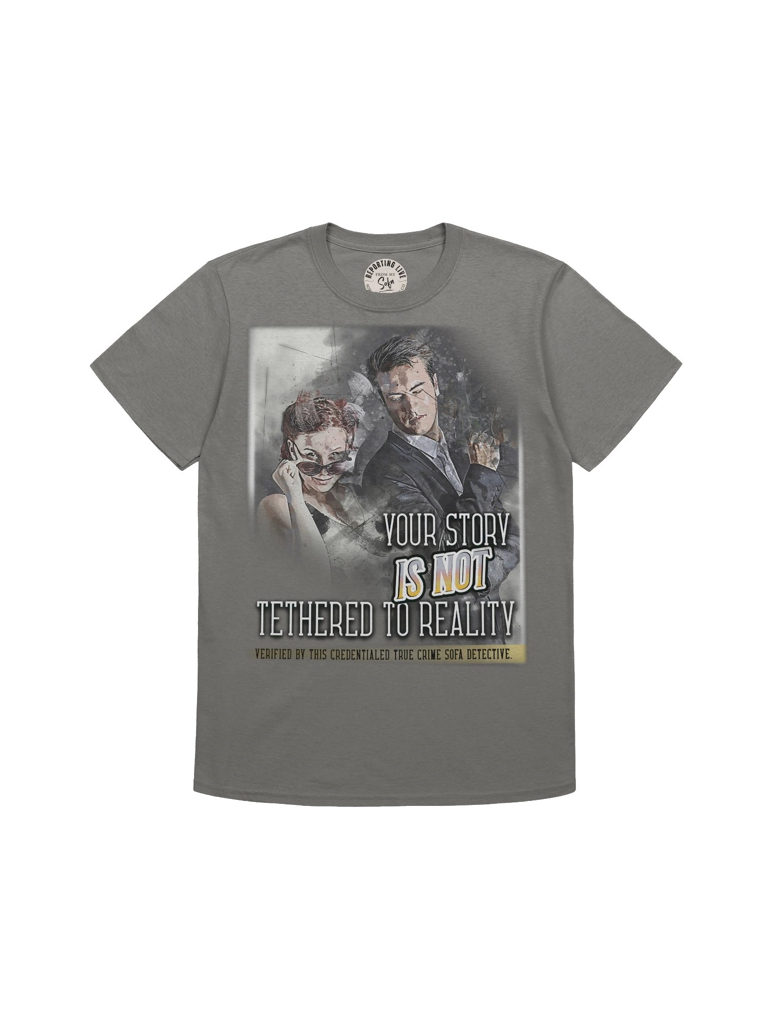 Your Story Isn’t Tethered to Reality Unisex Tee product image (5)