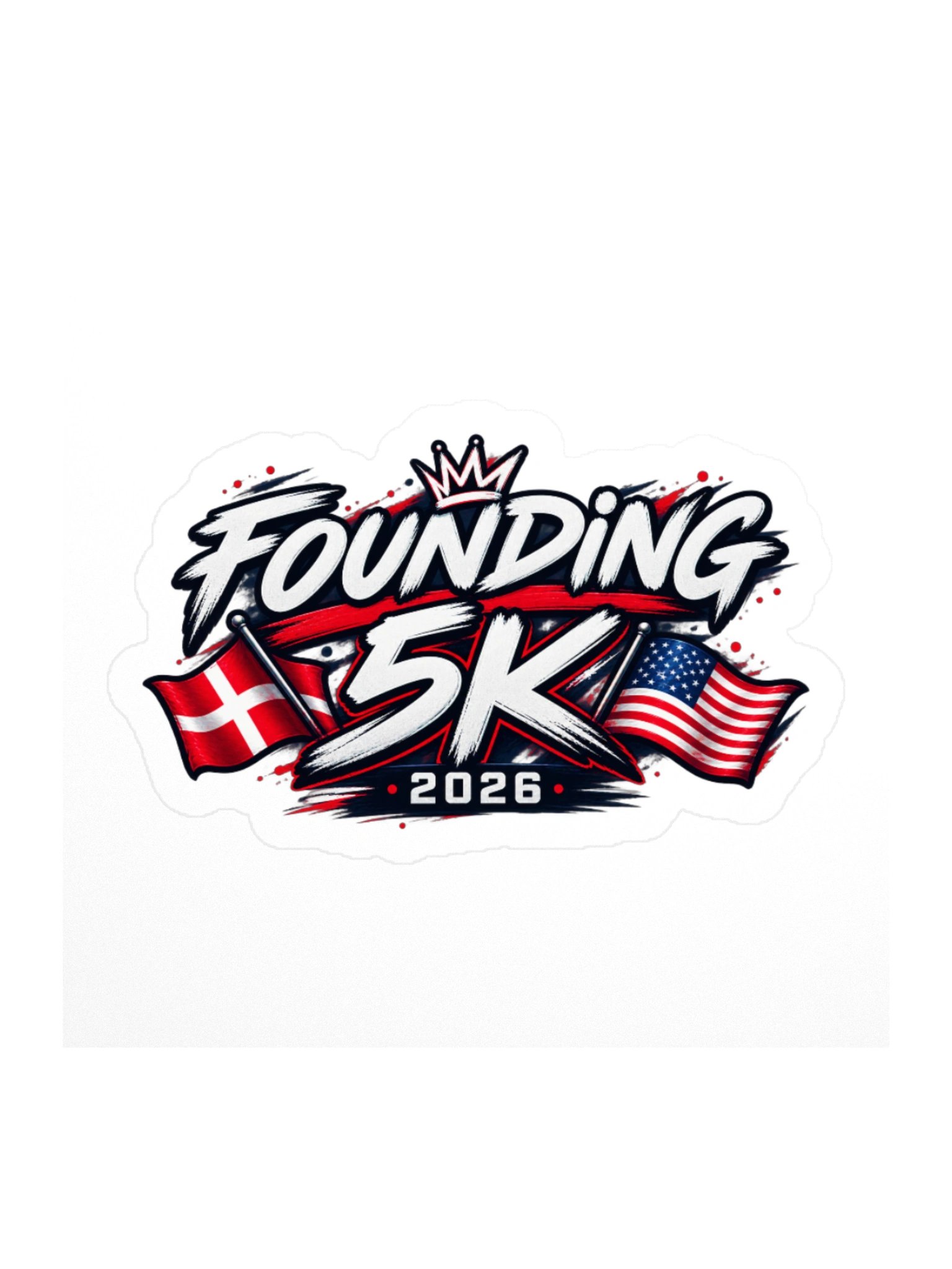 Sticker · FOUNDING 5K · 2026 product image (1)