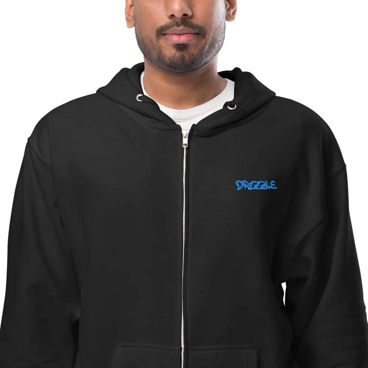 DRIZZLE ZIP HOODIE (BLACK) product image (2)