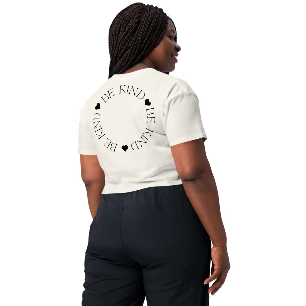 Be Kind All Around Black Crop product image (4)