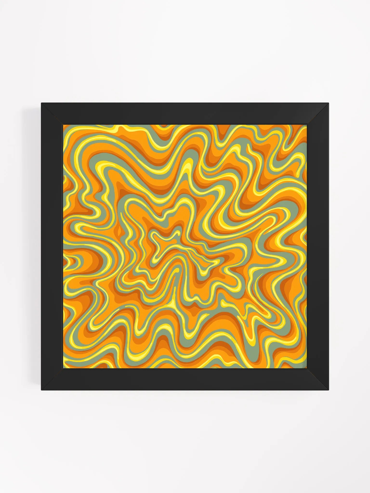 Vibrant Ayous Wood Framed Matte Poster - Stone No. 4 product image (9)