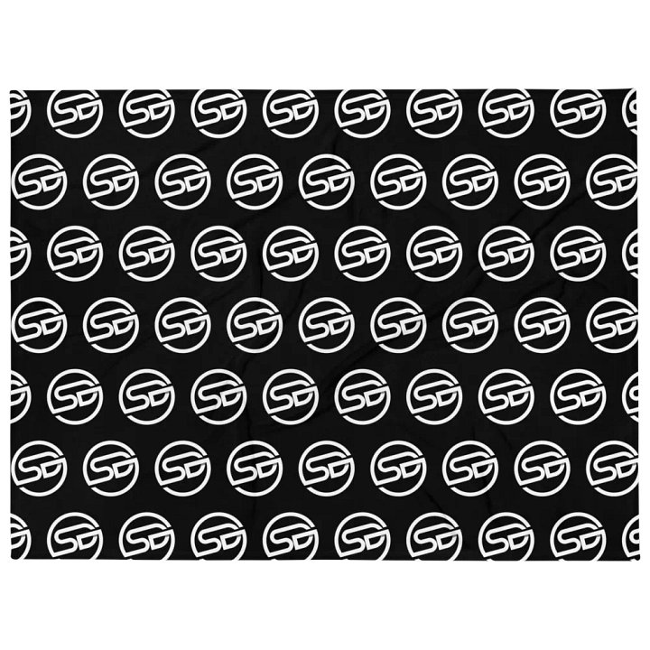 Logo Throw Blankie - Black product image (1)