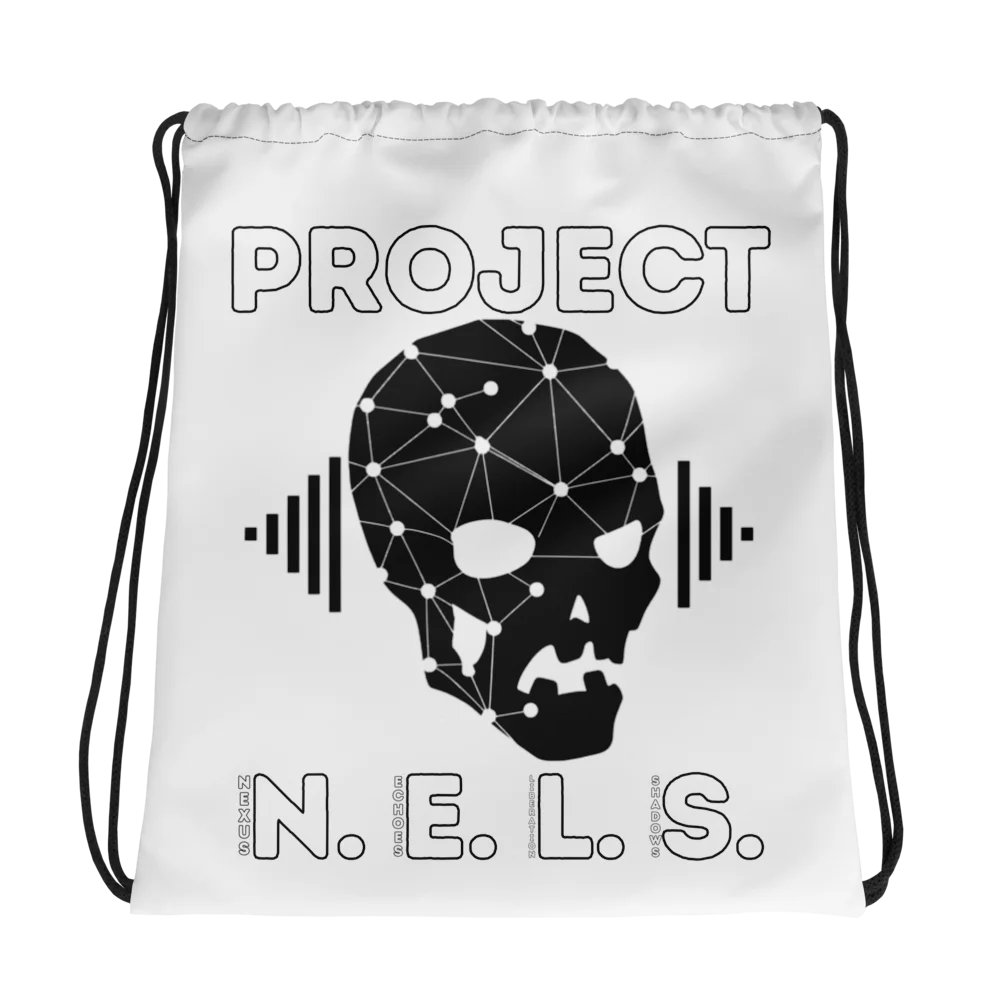 Project N.E.L.S. Drawstring Bag (White) product image (1)