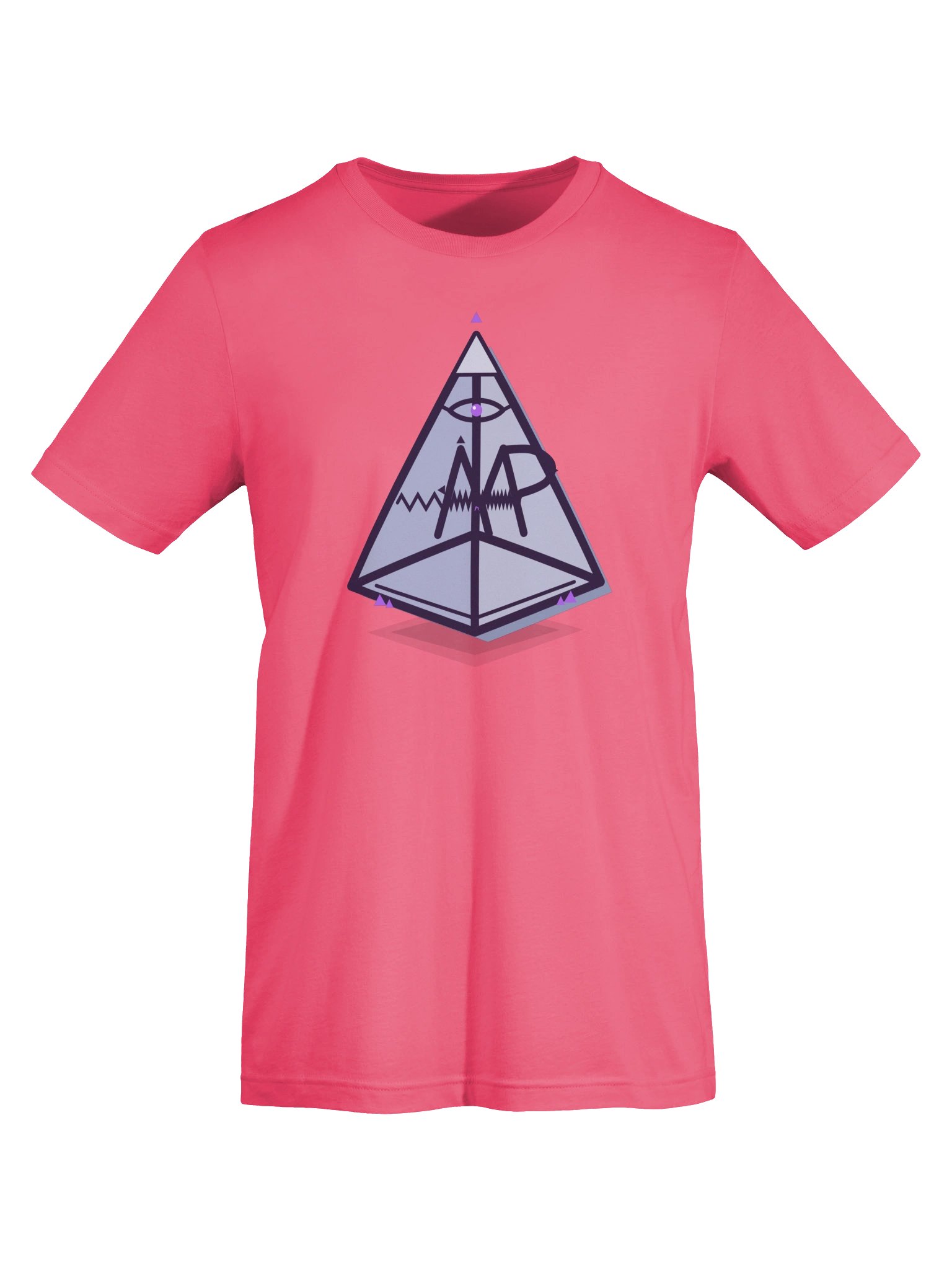 Mt. AMP Pyramid 3D Tee — Pink product image (5)