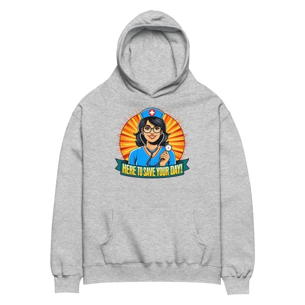 Smiling Nurse Oversized Hoodie product image (8)
