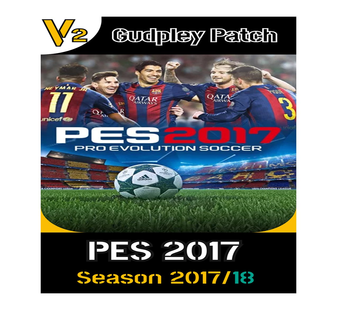 PES 2017 - Gudpley Patch Season 2017-18 (PC) product image (1)
