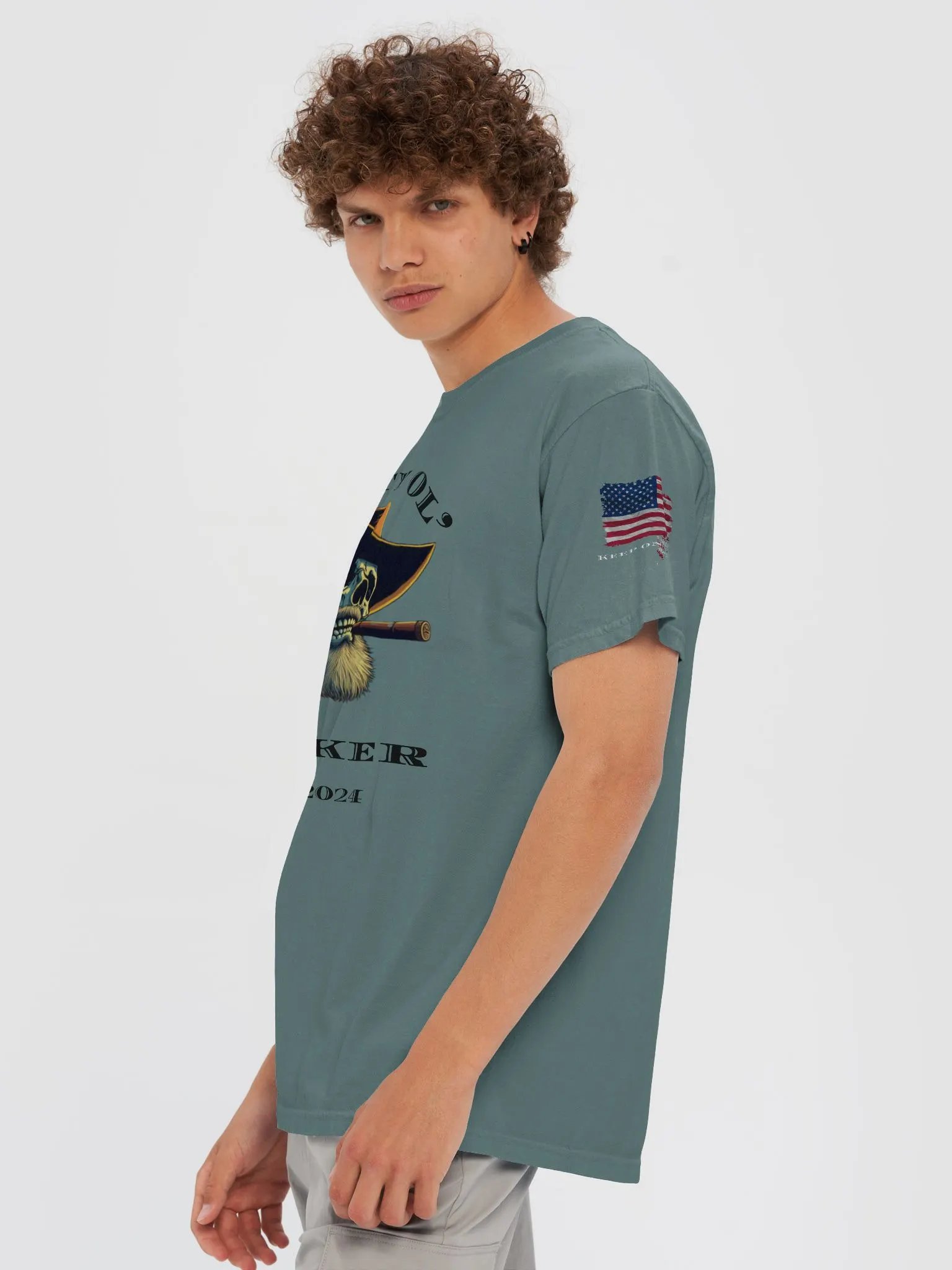 Dirty Ol' Trucker Road Warrior T-Shirt (Dark Letter) product image (6)