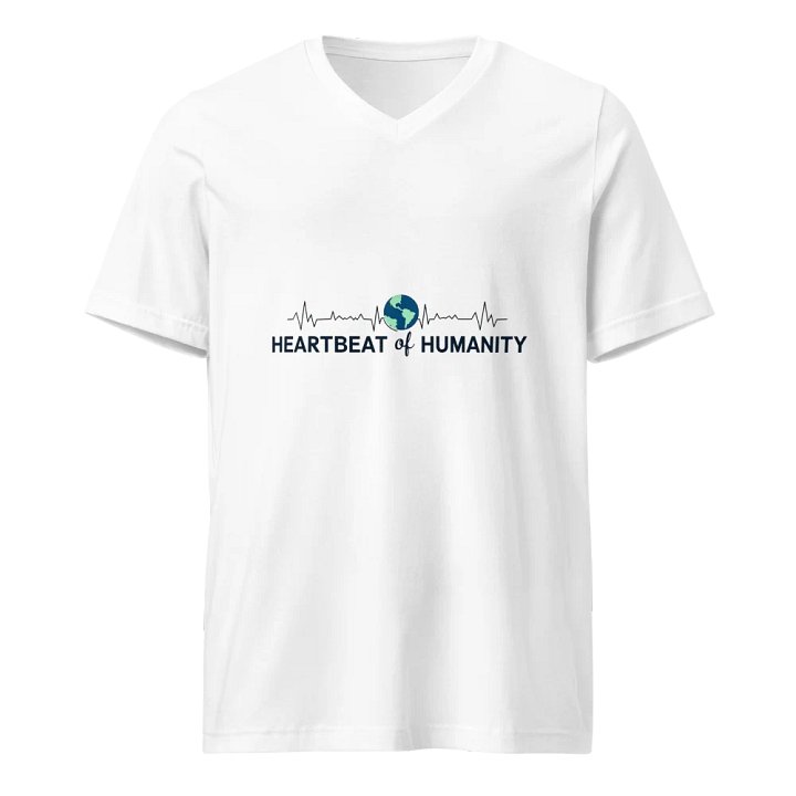 Global Heartbeat V-Neck Tee product image (1)