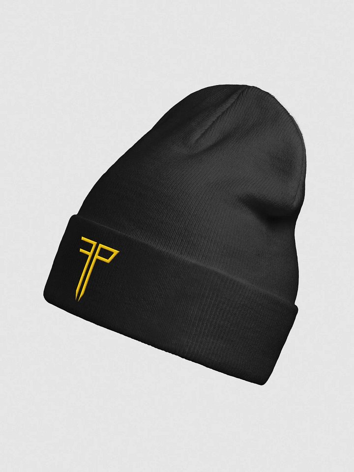 "Golden Blade" Knit Beanie product image (2)