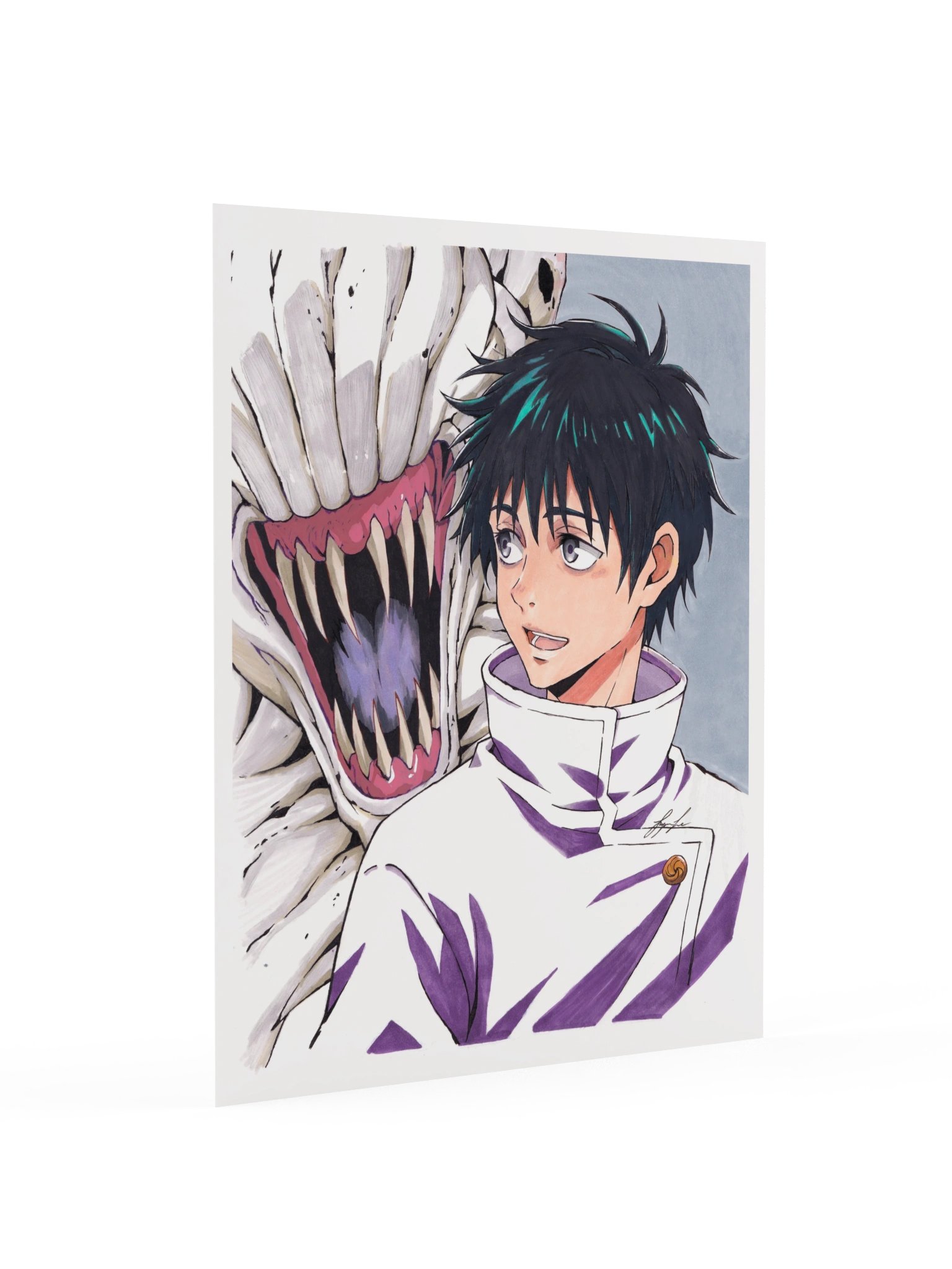 Rika x Yuta Art Print product image (2)