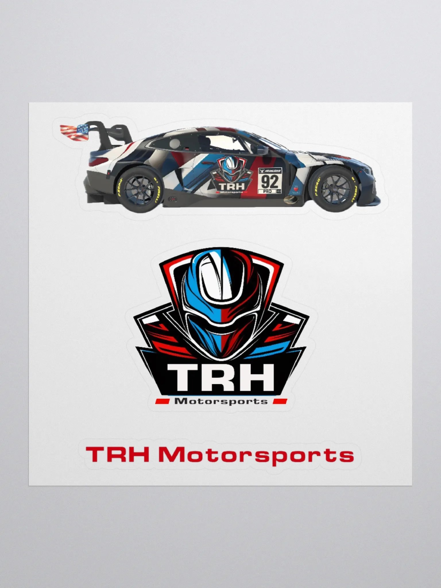 BMW M4 GT3 Sticker Sheet product image (1)