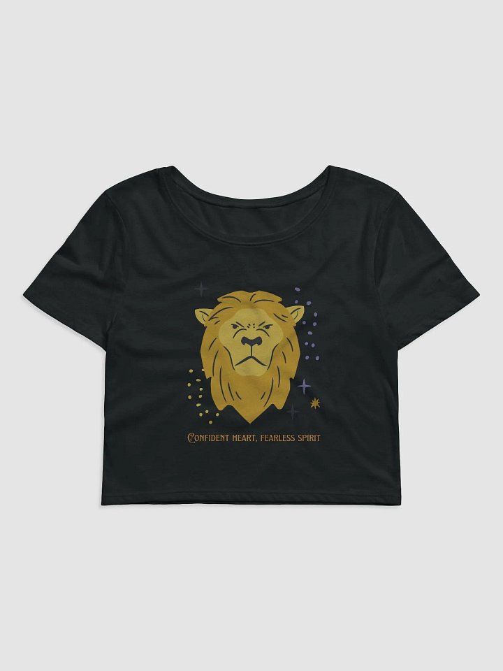Leo Zodiac Crop Tee product image (1)