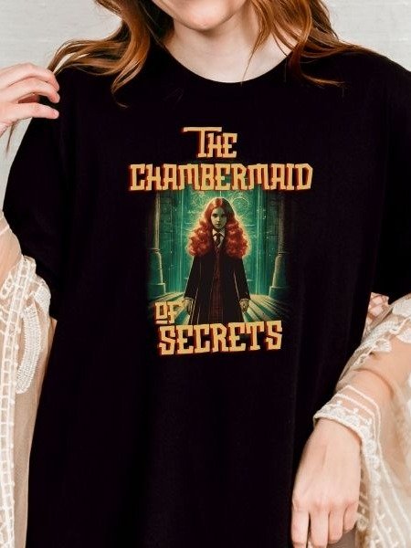 Ginny Chambermaid of Secrets Funny Vintage Pulp Mystery Harry Potter Shirt product image (7)