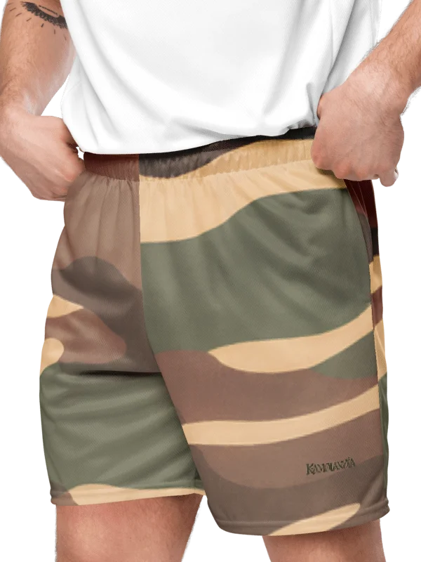 Untamed Terrain — Unisex Gym Shorts product image (1)