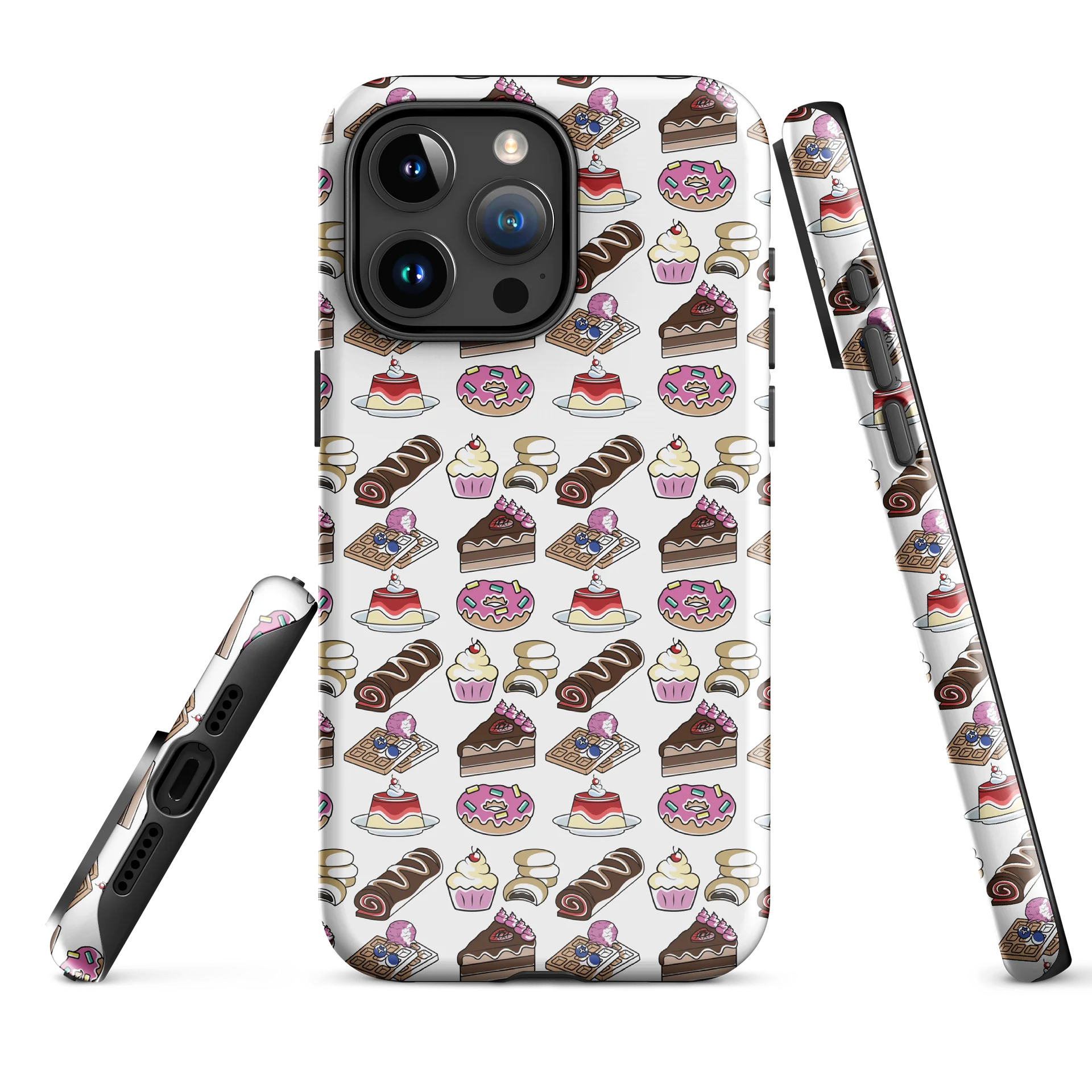 Sweets and Cakes pattern (iPhone tough case) product image (7)