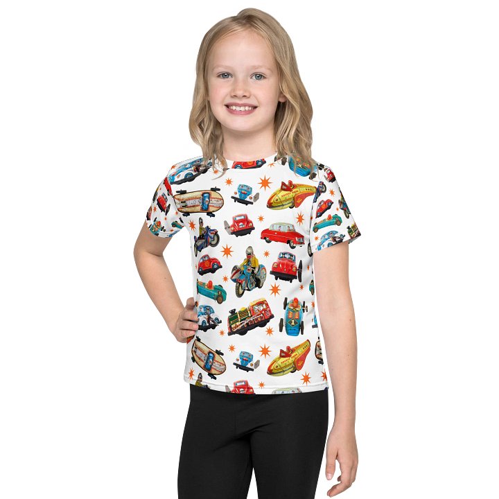 Vintage Toy Vehicle Kids T-Shirt product image (1)