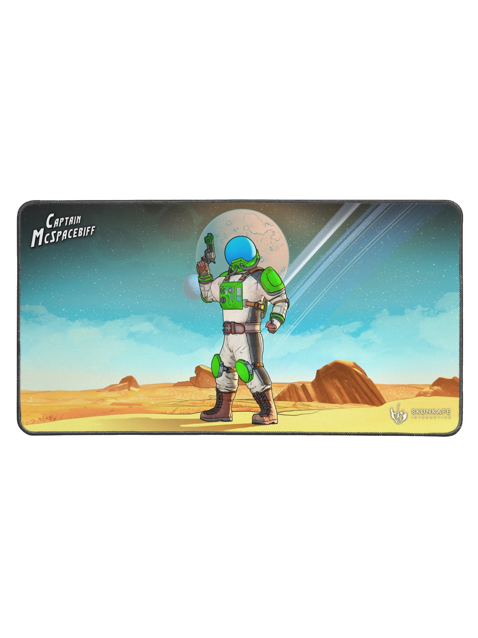 Captain McSpacebiff - Deskmat (Desert) product image (1)