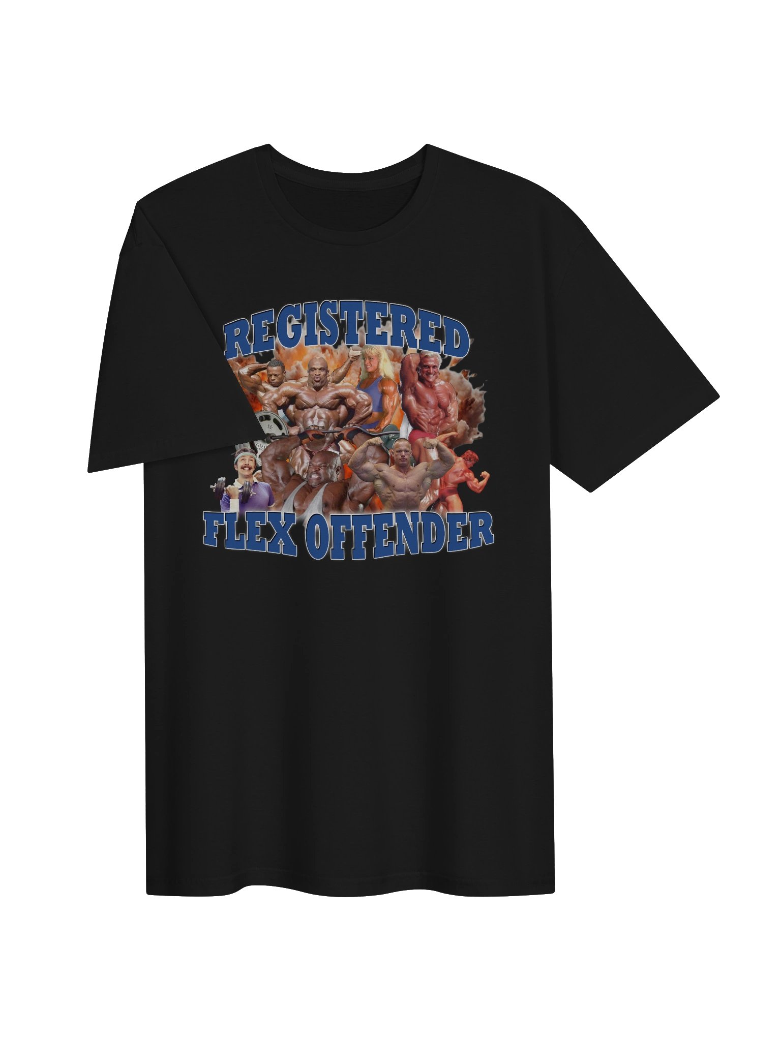 Registered Flex Offender Bodybuilding Tee product image (3)