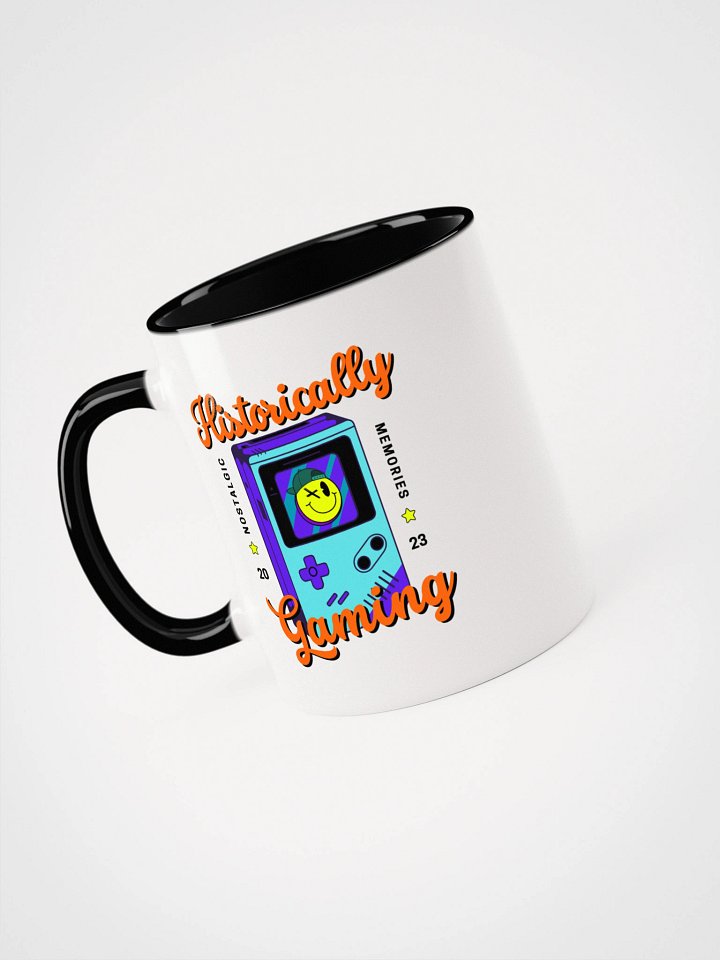 Historically Gaming Retro Gaming Mug – Gamer Coffee Cup (11oz Ceramic) product image (2)