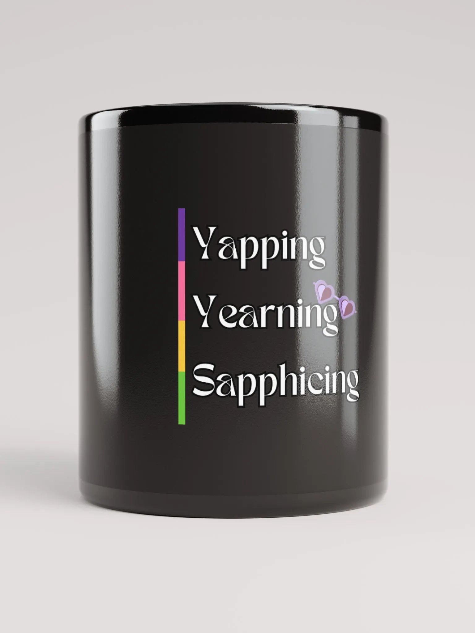 Sapphic Yearnings – Mug Black product image (1)
