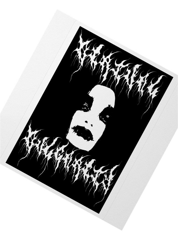 Black Metal Sticker product image (5)