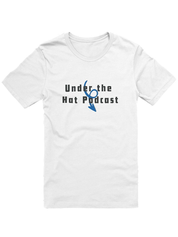 White Podcast Shirt product image (1)