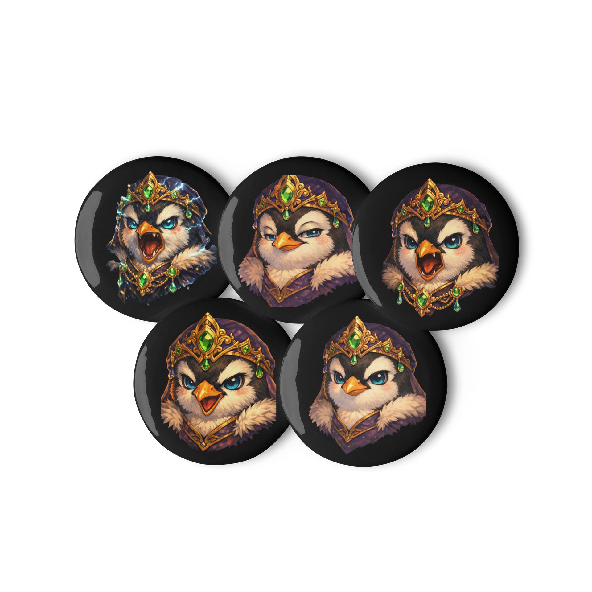Kingdoms royal advisor Pin Buttons Set product image (2)