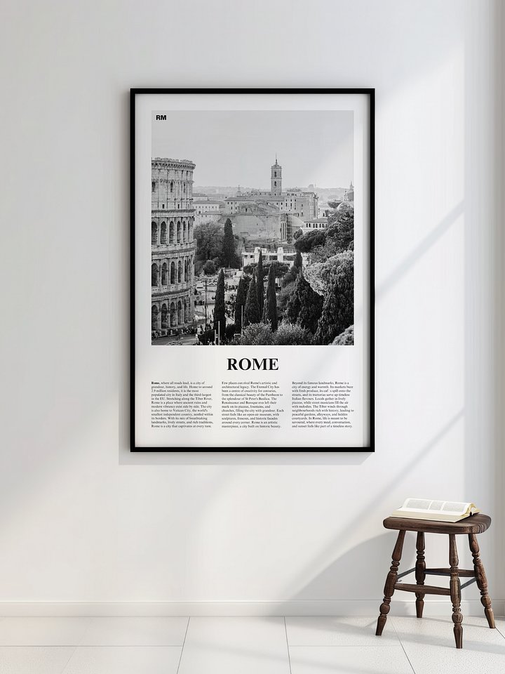 Rome 02 Newspaper Poster product image (2)