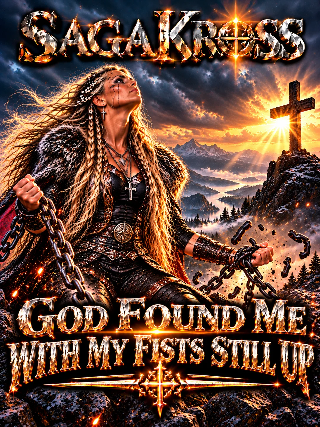 God Found Me With My Fists Still Up – Saga Kross product image (1)