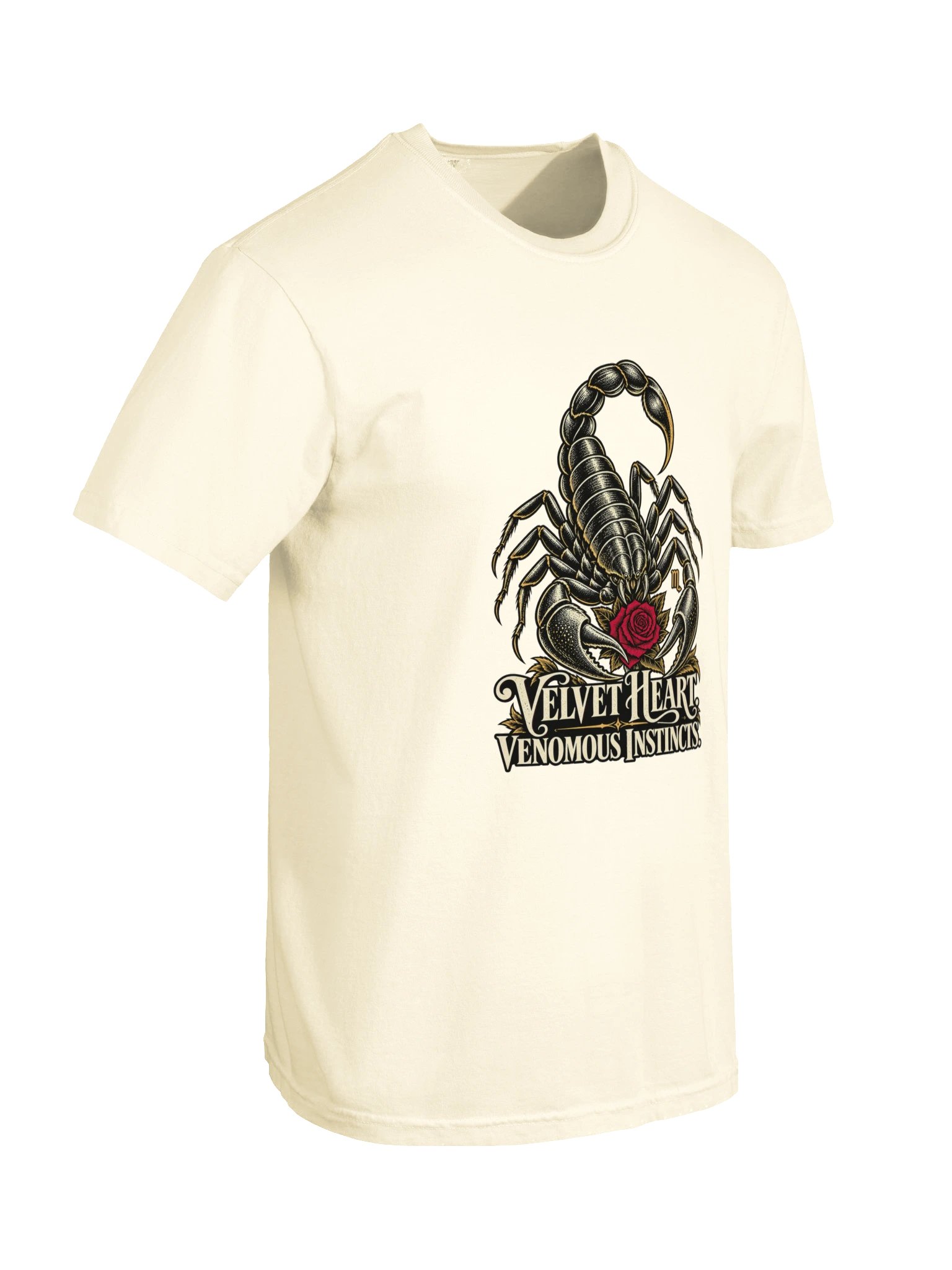 Scorpio: Velvet Heart. Venomous Instincts. - Premium Garment-Dyed Tee product image (37)